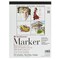 Strathmore Marker Paper Pad, 500 Series, 9" X 12", 50 Sheets, Tape Bound